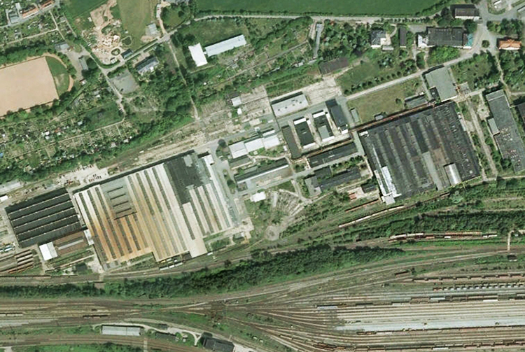 Gelände des ehemaligen Raw-Zwickau. Foto: Screenshot/GoogleMaps