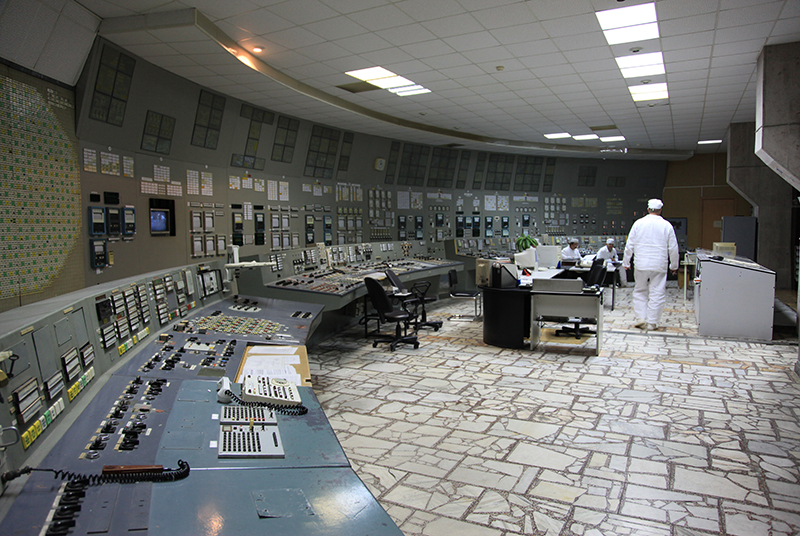 Kontrollraum in Block III. Foto: IAEA Imagebank/CC BY-SA 2.0