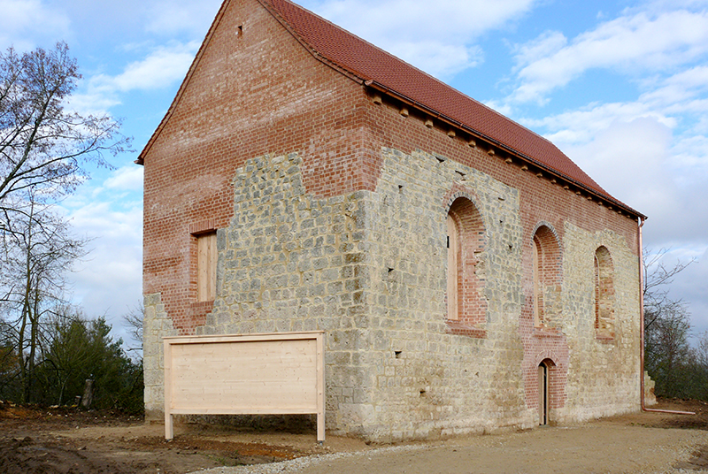 Wiederhergestellte Kirche. Foto: BImA