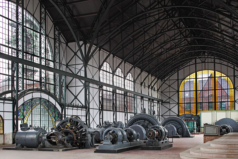 Nach der Restaurierung erstrahlt die Maschinenhalle in neuem Glanz. Foto: LWL/Holtappels