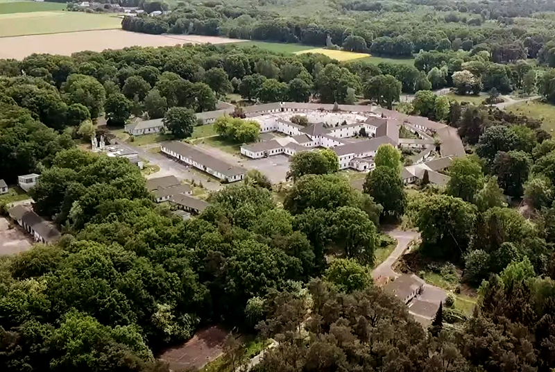 Ehemaliges RAF-Hospital auf dem JHQ-Areal. Foto: YouTube/privat