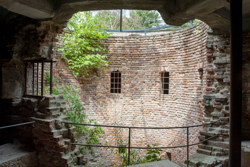 Der Innenhof des Zwingers an der Promenade im Bereich Lotharingerstraße. Foto: Stadtmuseum Münster