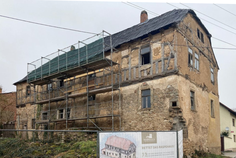 Raspehaus in Rastenberg. Foto: Deutsche Stiftung Denkmalschutz/Siebert