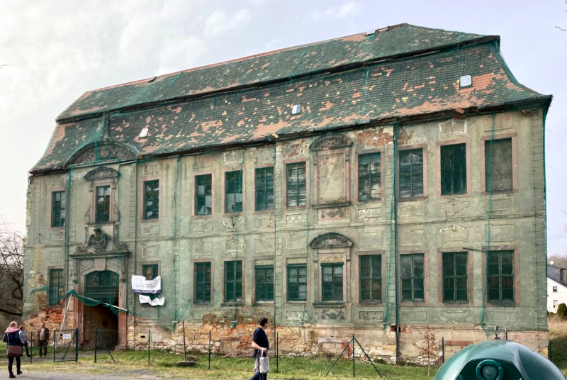 Halbes Schloss in Langenleuba-Niederhain. Foto: Deutsche Stiftung Denkmalschutz/Siebert